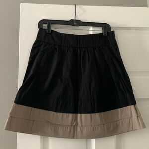 Old Navy black and tan skirt